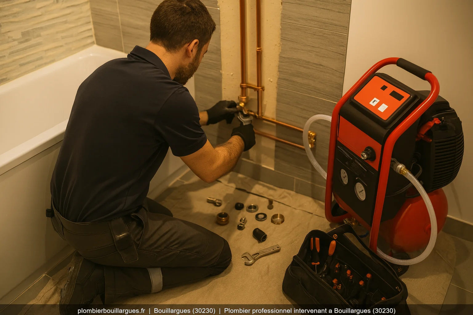 Plombier professionnel intervenant a Bouillargues (30230)