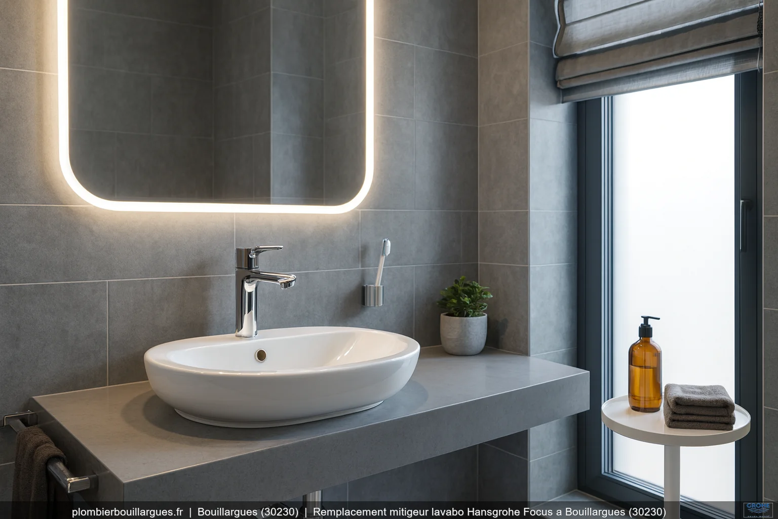 Remplacement mitigeur lavabo Hansgrohe Focus a Bouillargues (30230)